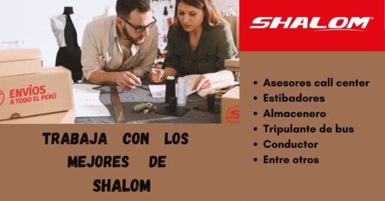 CONVOCATORIA DE SHALOM